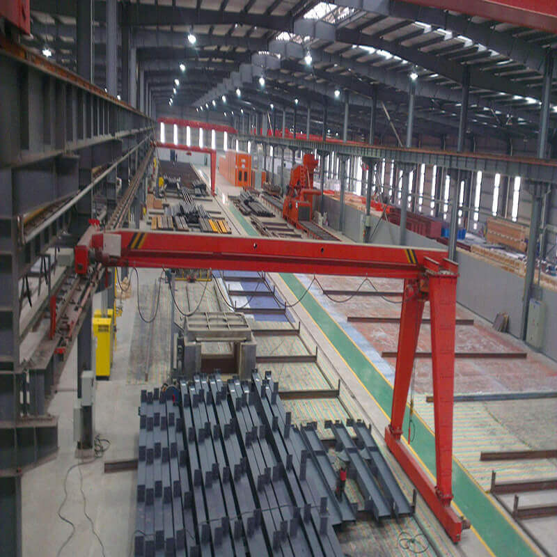 European Semi Single Girder Gantry Crane