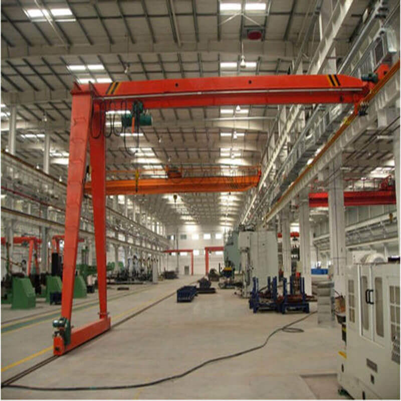 European Semi Single Girder Gantry Crane