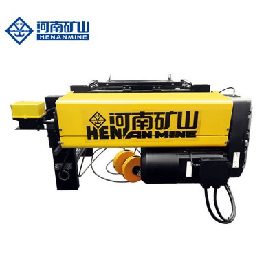 ND European model low headroom FEM standard electric wire rope hoist 5T