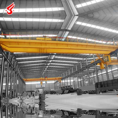 Heavy capacity QDY type double girder bridge forging crane