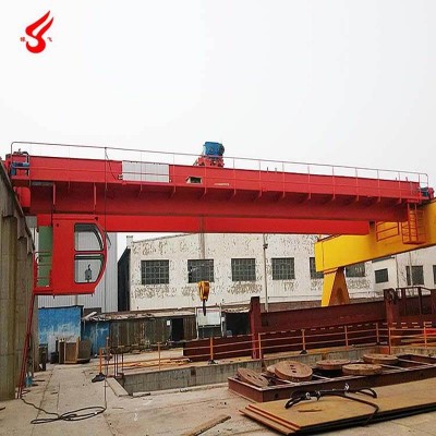 Heavy capacity QDY type double girder bridge forging crane