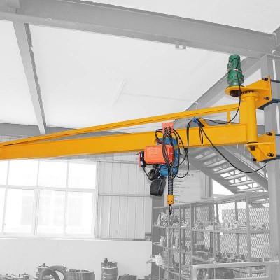 Hot Selling Wall Mounted Jib Crane with Electric Wire Rope Hoist