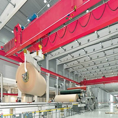 Double girder overhead crane for steel plant