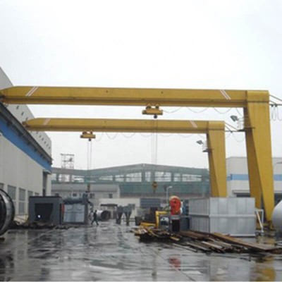 High Quality 5 to 32 ton single girder semi shop gantry crane for sale