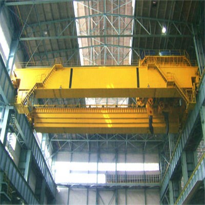 QDY Model Steel Billets Workshop Double Girder Overhead Crane Bridge Crane