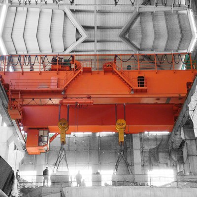 Construction Used Double Girder Overhead Crane for Sale