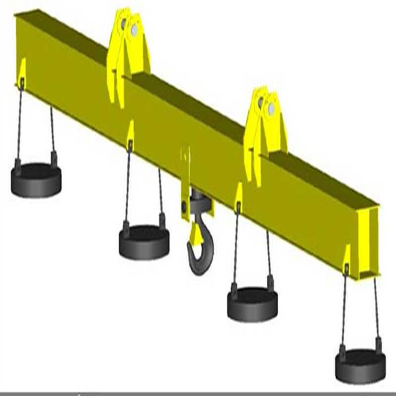 Carrier beam overhead crane