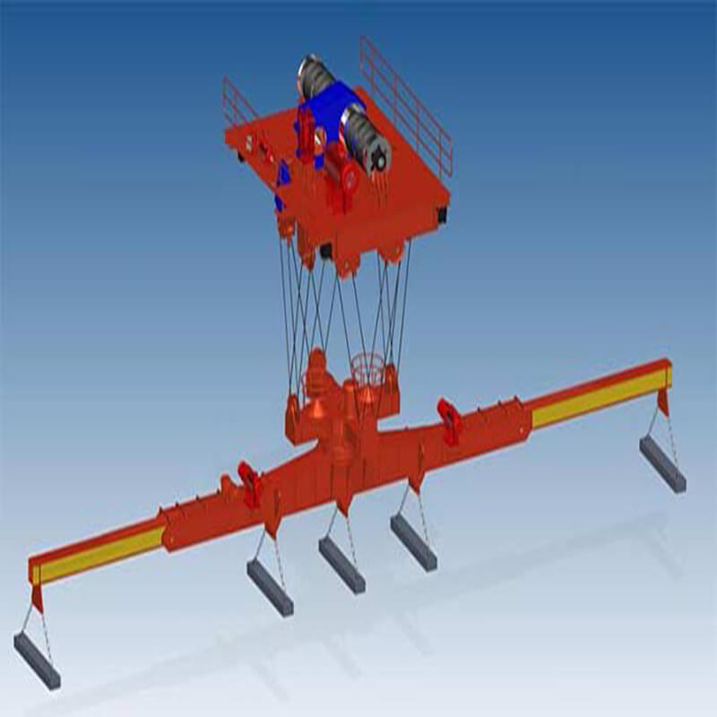 Carrier beam overhead crane