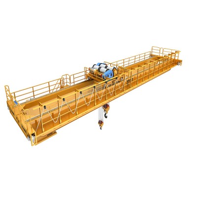 QD Double Girder Overhead Bridge Crane With Hook