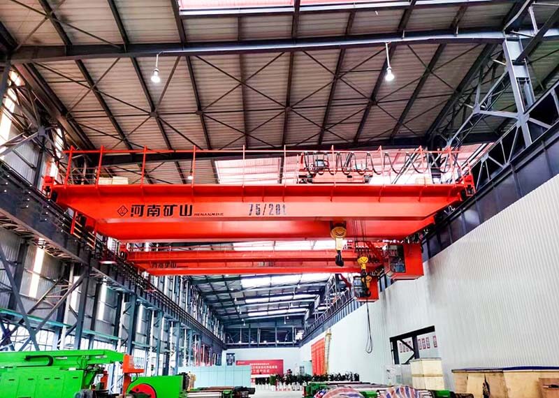 10T-100T Double Girder Overhead Crane successfully delivered to Panhua Group