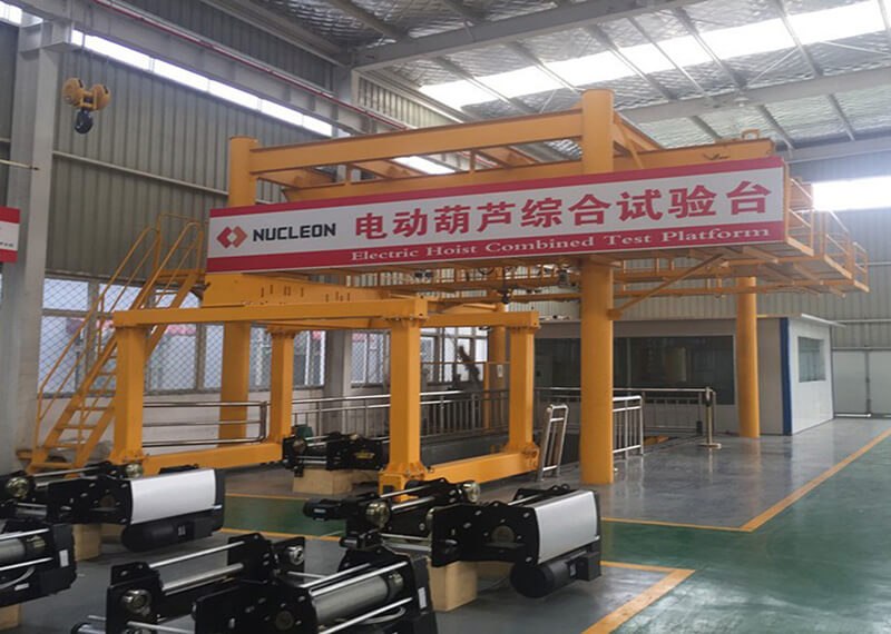 Nucleon crane company ND European-spec electric hoist lifting reducer domestic project has made grea