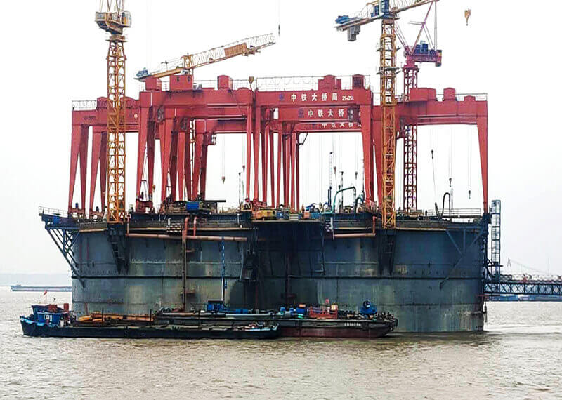 Henan Mine assists the construction of Changtai Yangtze River Bridge