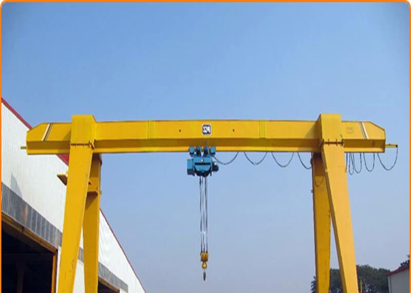 Causes of side bends of cranes