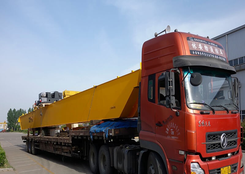 UAE: One 3T Single Girder Bridge Crane And Three Chain Hoists Were Shipped Overnight