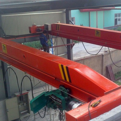 3 ton used single girder overhead bridge crane for sale