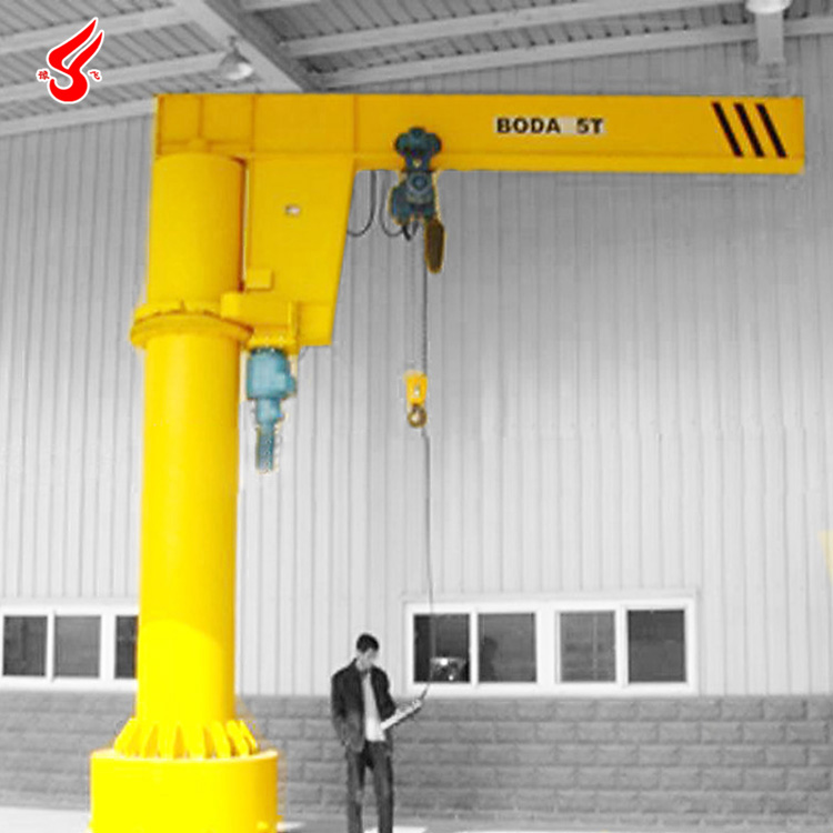 YuFei china supplier hanging 1 ton jib crane traveling price