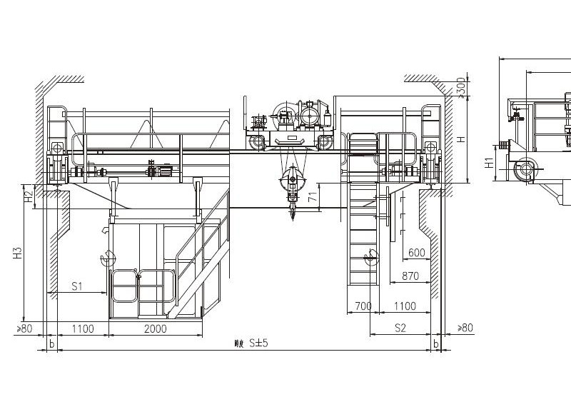 10 Ton Double Girder EOT Crane Design Specification