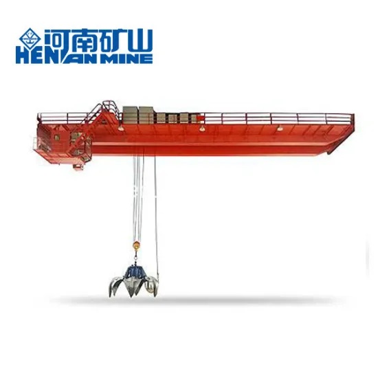 20tons Hydraulic Clamshell Bucket Overhead Grab Crane for Handling Bulk Material