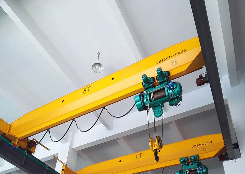 The of application of MD1 wire rope electric hoist