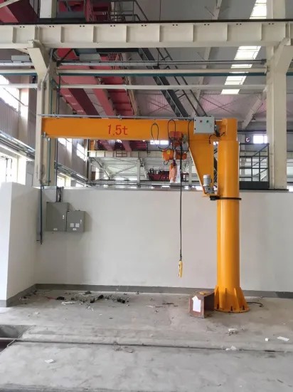 360 Degree Rotation Angle Mobile Jib Crane 220V/380V for Construction