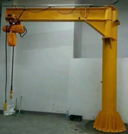 360 Degree Rotation Angle Mobile Jib Crane 220V/380V for Construction