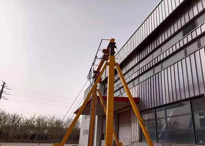 Safety precautions for the metal structure of the crane