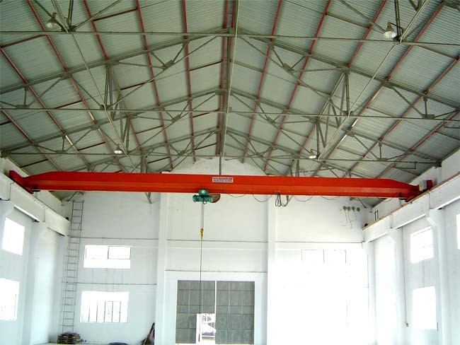 10 Ton Electric Traveling Suspending Single Girder Overhead Crane