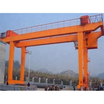 75 Ton Rail Mounted Metro Construction Double Girder Gantry Crane