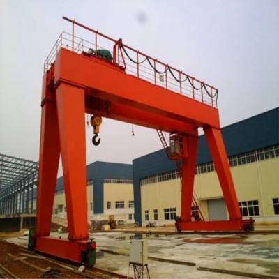 Rail Mounted 10ton 50ton Double Girder Gantry Crane