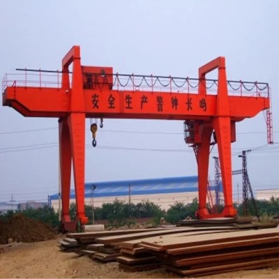 Rail Mounted 10ton 50ton Double Girder Gantry Crane