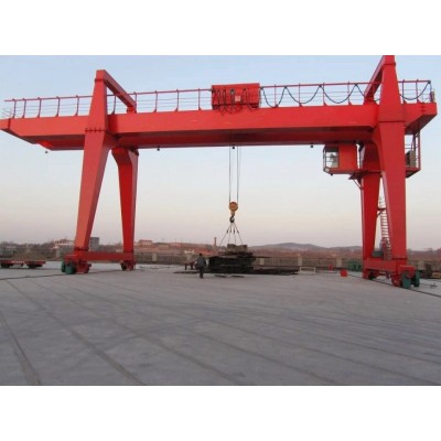 Double Girder Rail Mounted 50 Ton Gantry Crane