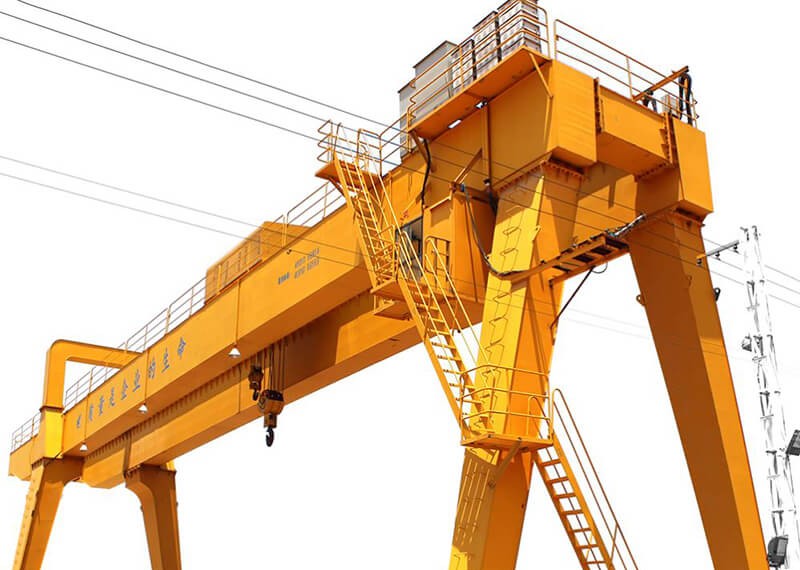 What is the reason for the brake failure of the single girder crane?
