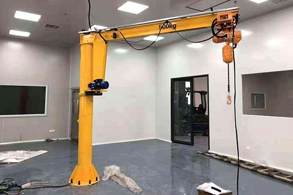 Electric Mobile Boom Lifting 5t Jib Crane with Electric Hoist