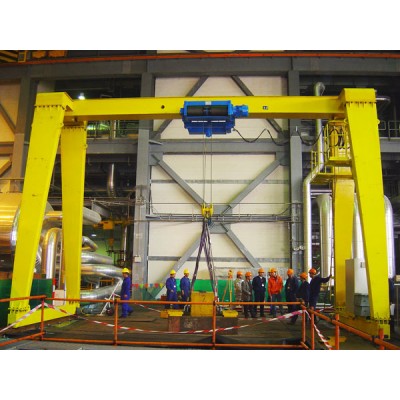 Heavy Duty Euro Type Electric Hoist Single Girder Gantry Crane