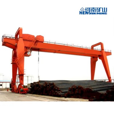 a-Frame 50 Ton Rail Mounted Mg Model Double Girder Gantry Crane