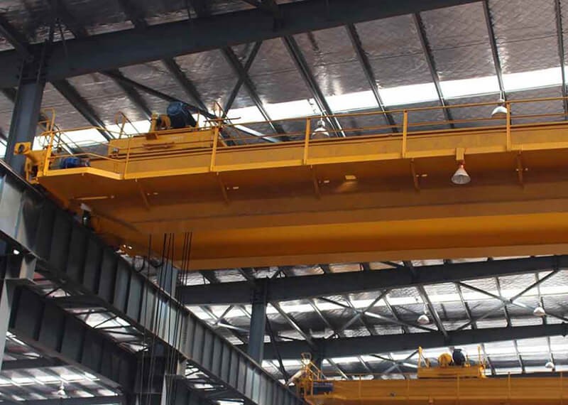 What are the transportation requirements for double girder cranes