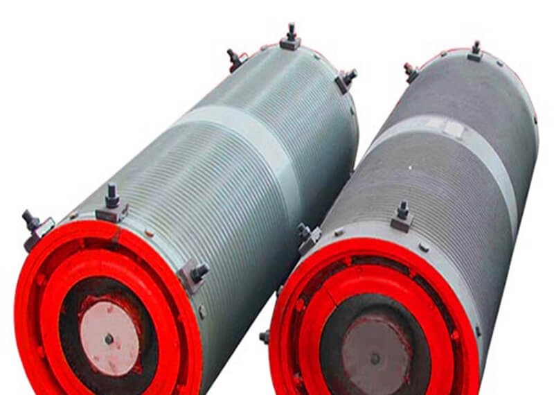 Double beam crane reel manufacturing welding method