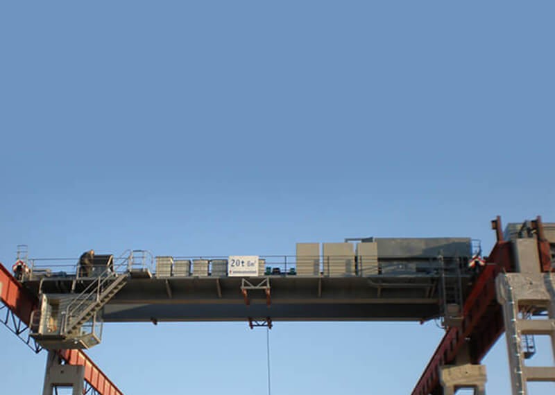 What is the application of the double girder overhead crane?