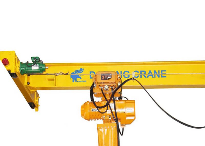 What is the hazard of overloading the crane?