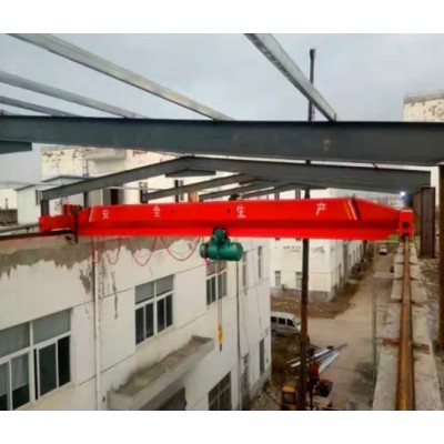 Electric Hoist Single Girder Suspending Overhead Crane 3 Ton