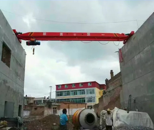 Crane Machinery 8t Single Girder Crane with Simple Maintenance