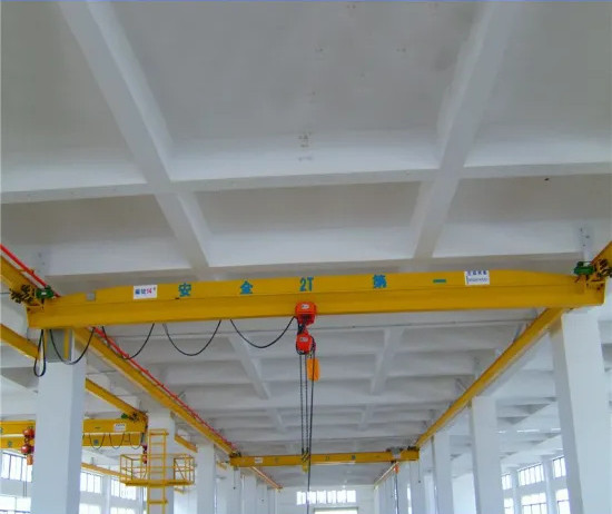 Industrial Warehouse Overhead Bridge Crane Lifting Equipment High Efficiency