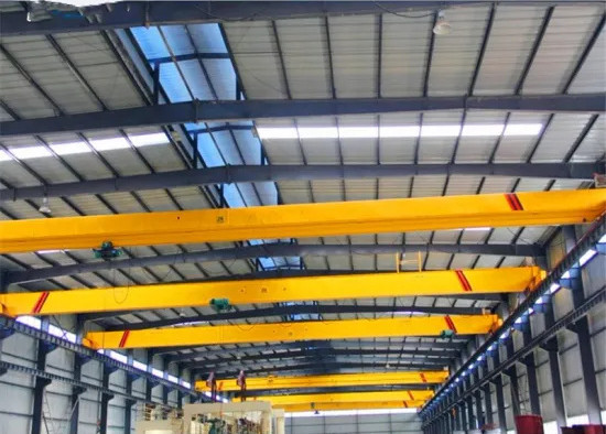 Industrial Warehouse Overhead Bridge Crane Lifting Equipment High Efficiency
