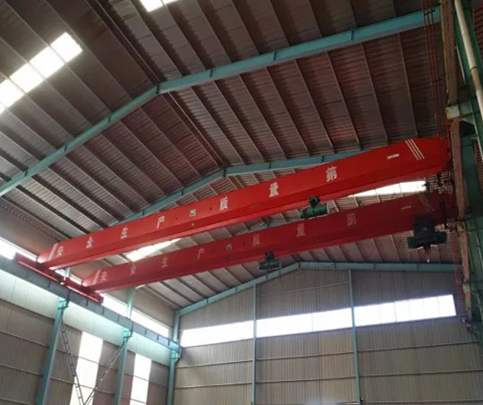 Lifting Equipment 10t Single Girder Bridge Crane with Electric Hoist