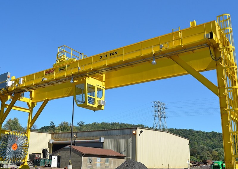 The steel rope crushing problem of the crane beam lifting machine