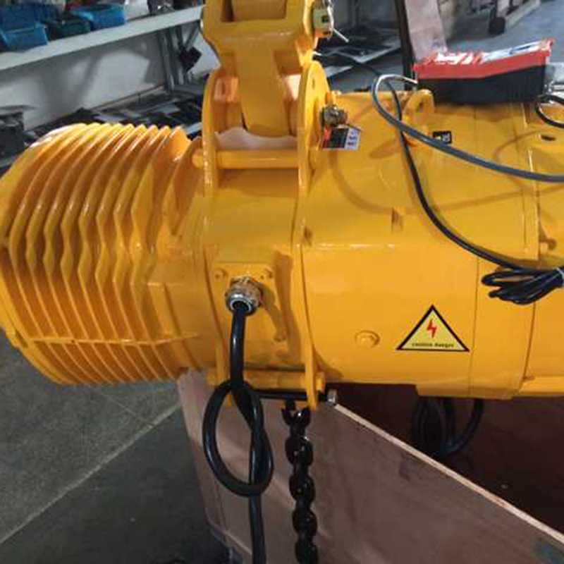 Lifting electrical hoist chain block 1000kg with hook for warehouse used