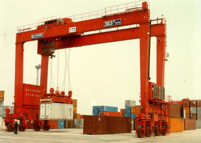 50 Ton Rail Mounted Gantry Crane for Sale Price