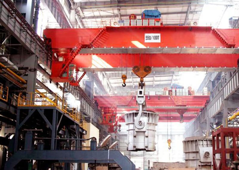 550 Ton Casting Overhead Crane