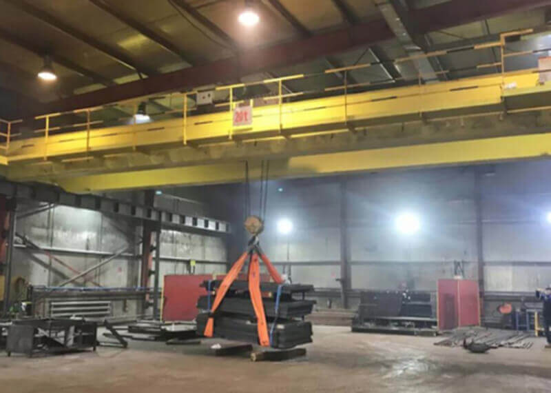 Double Girder Hoist Overhead Crane in Mongolia