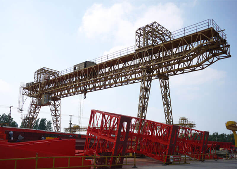 Trussed Type Double Girder Gantry Crane in Russia